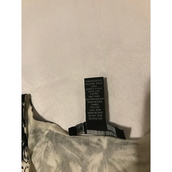 INC International Concepts palms print Size Medium Dopamine resort wear office - Picture 6 of 6